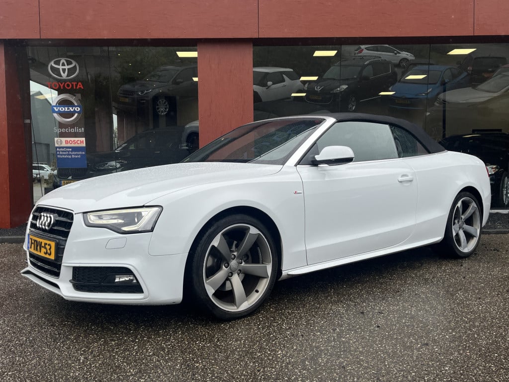 Audi A5 cabriolet 1.8 tfsi automaat s-line | leer | 19'' | nekverwarming
