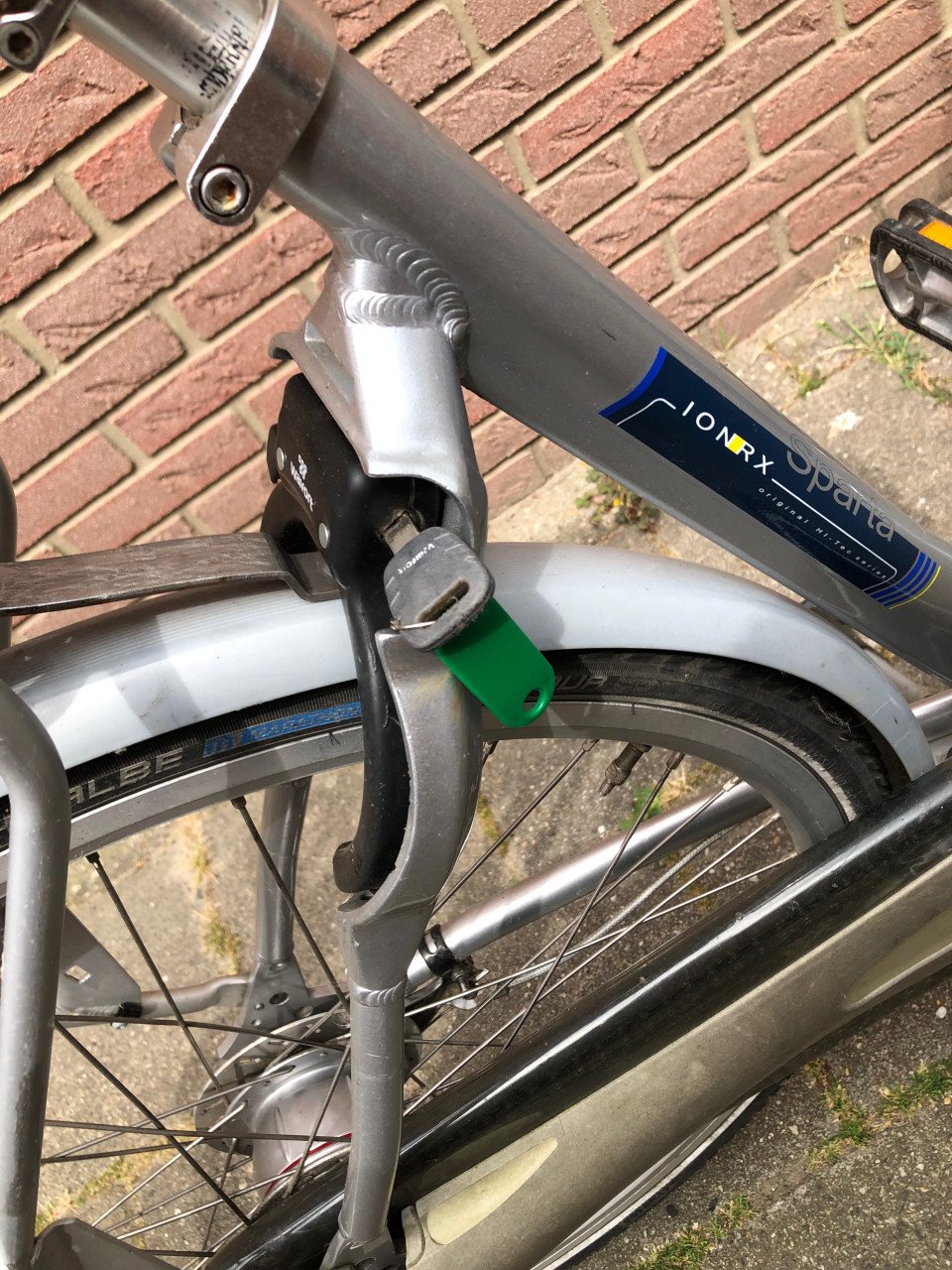 Damesfiets.