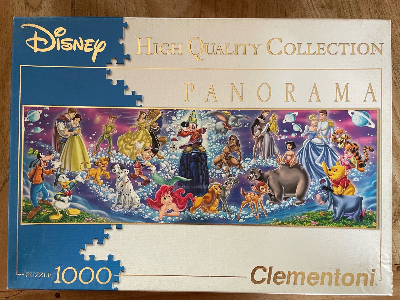 Puzzels 1000 stukjes. in 1 koop.