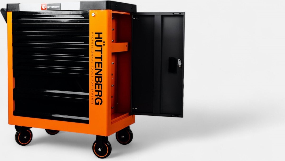Gereedschap kar met 6 lades