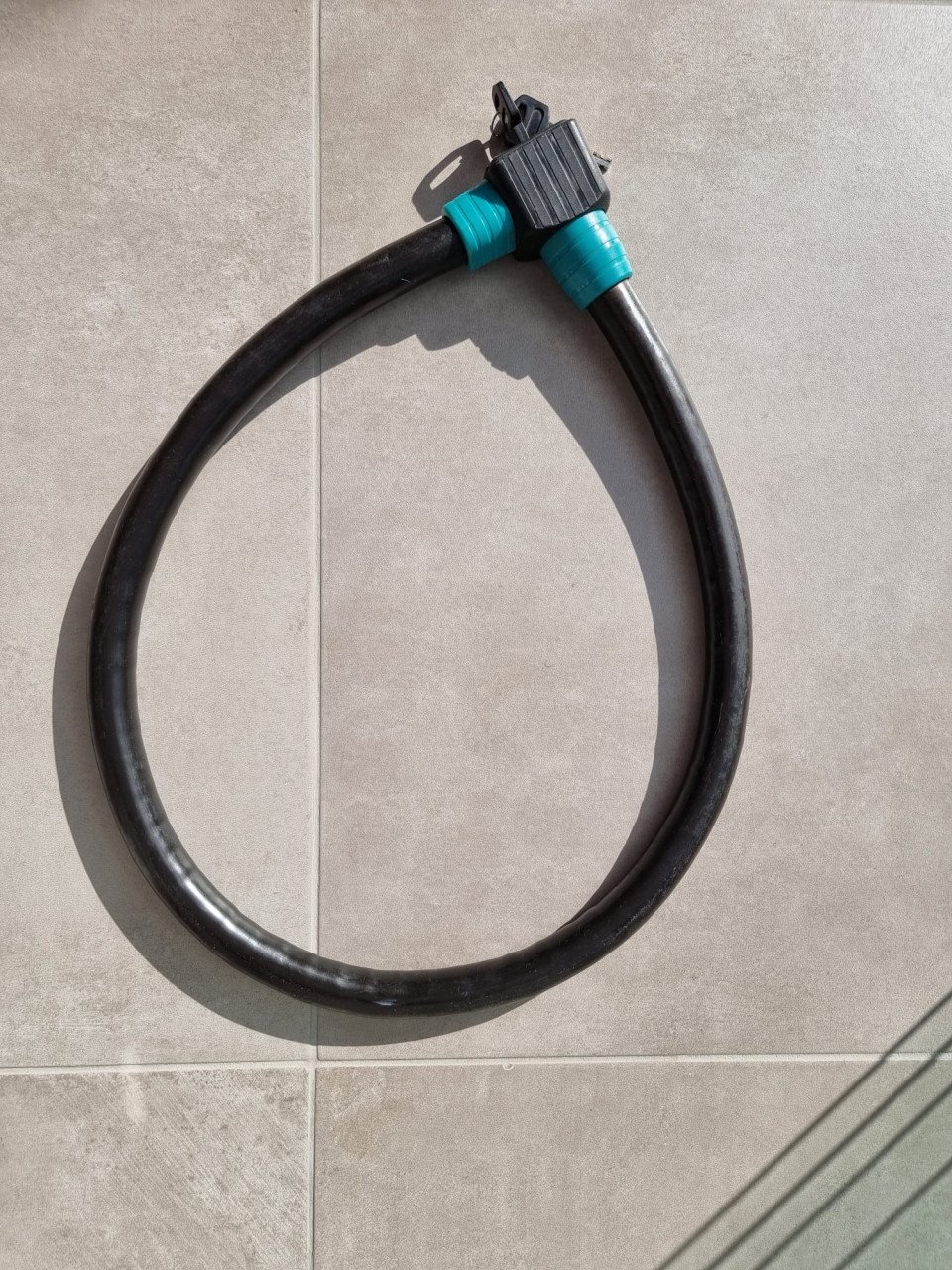 Stevige Beugelslot 120 cm.