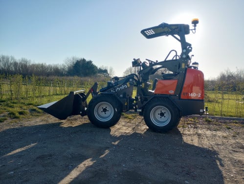Mini shovel huren in zeeland!