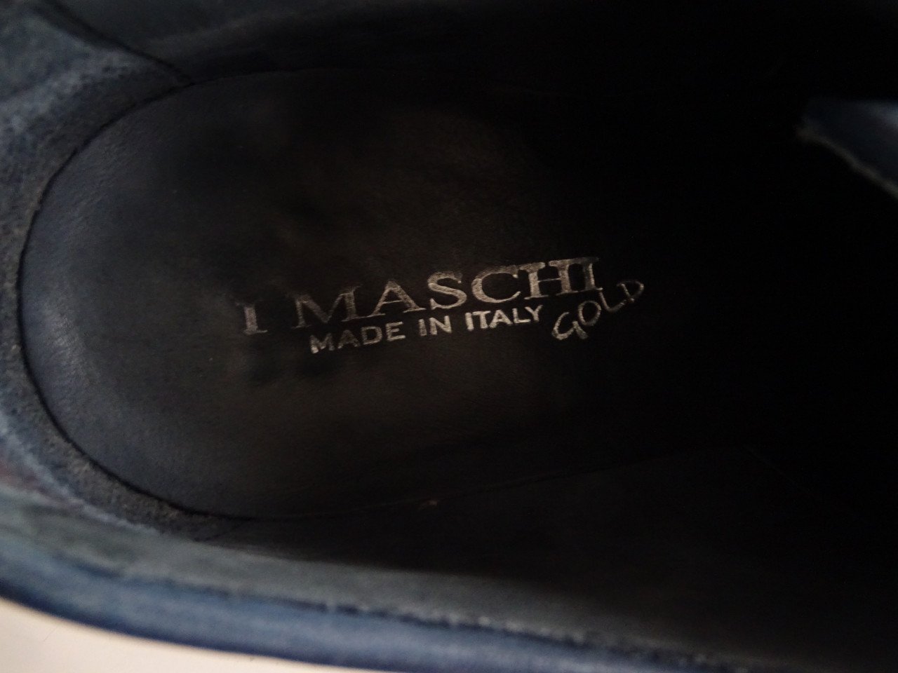 Nette Blauwe Italiaanse schoenen Mt 45