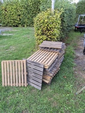 40 Houten vlonders 50x50 cm