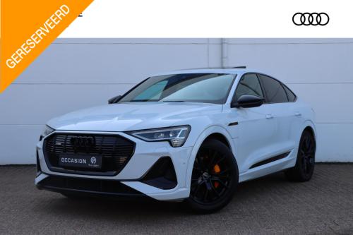 Audi E-tron sportback 55 quattro black edition 95 kwh s-line 408pk | soh 94