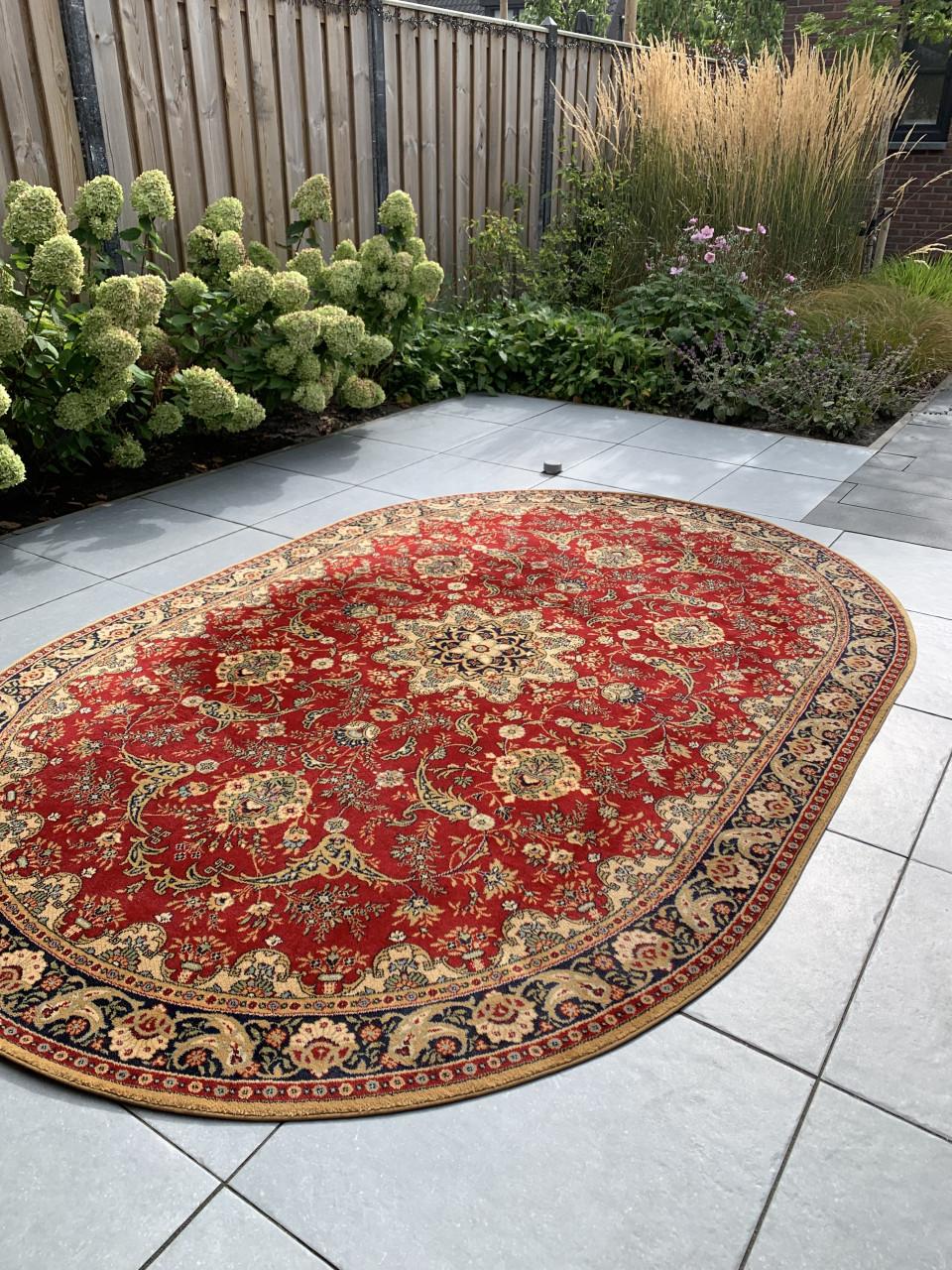 ❣️Prachtig Sfeervol Ovaal Vintage Vloerkleed Louis de Poortere❣️