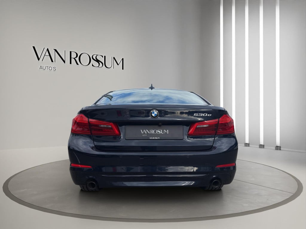 BMW 5 Serie 530e iperformance | sport line | leder cognac | electr.zonnesch