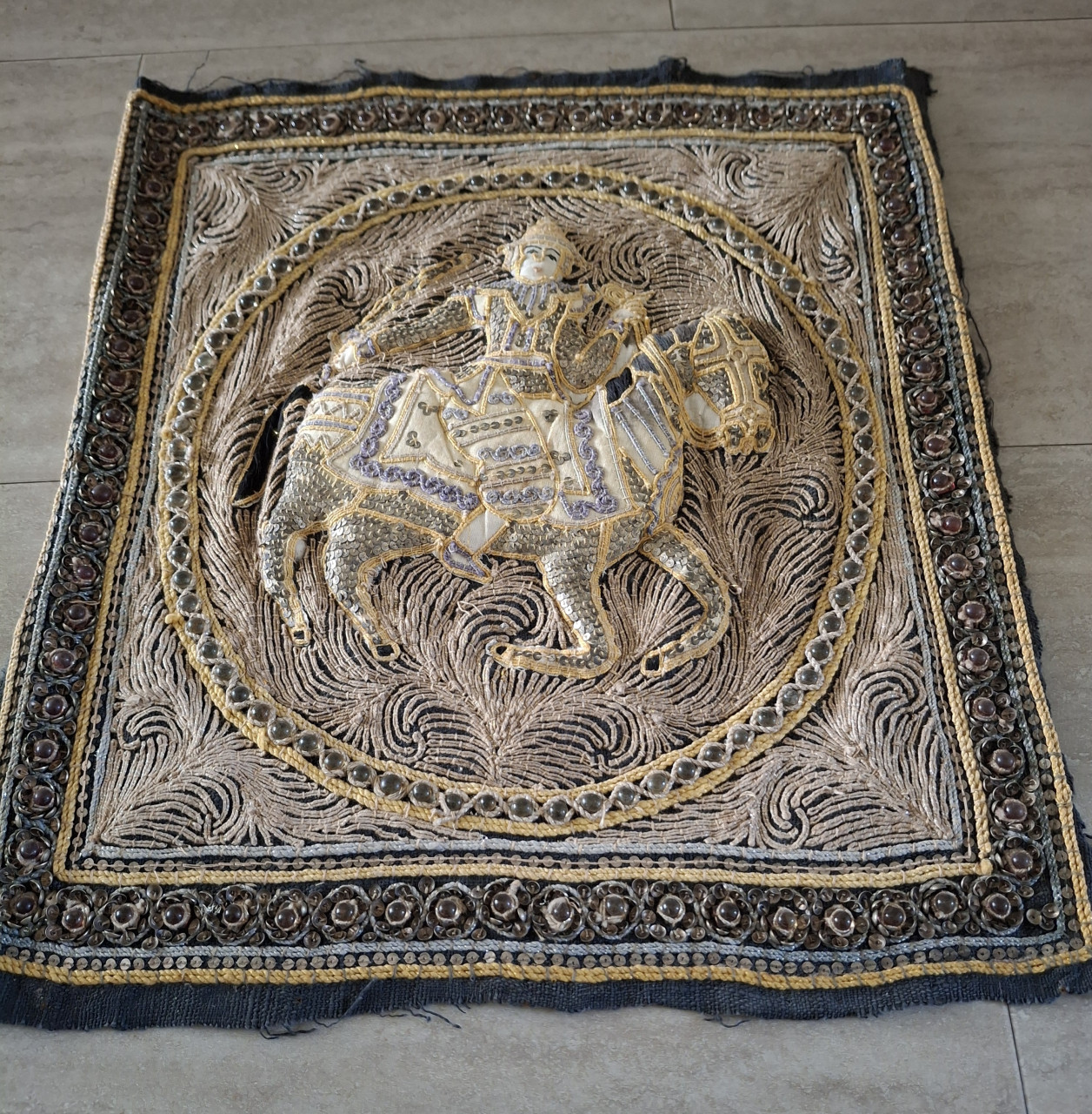 Wandkleed: 50 x 45 cm