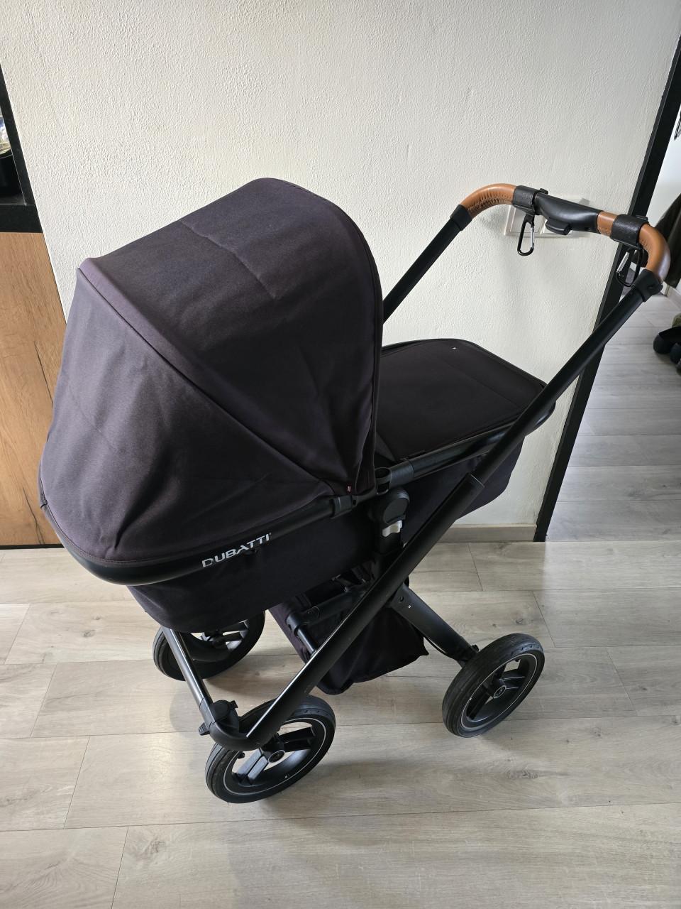 Dubatti kinderwagen + Maxi cosi en alle accessoires