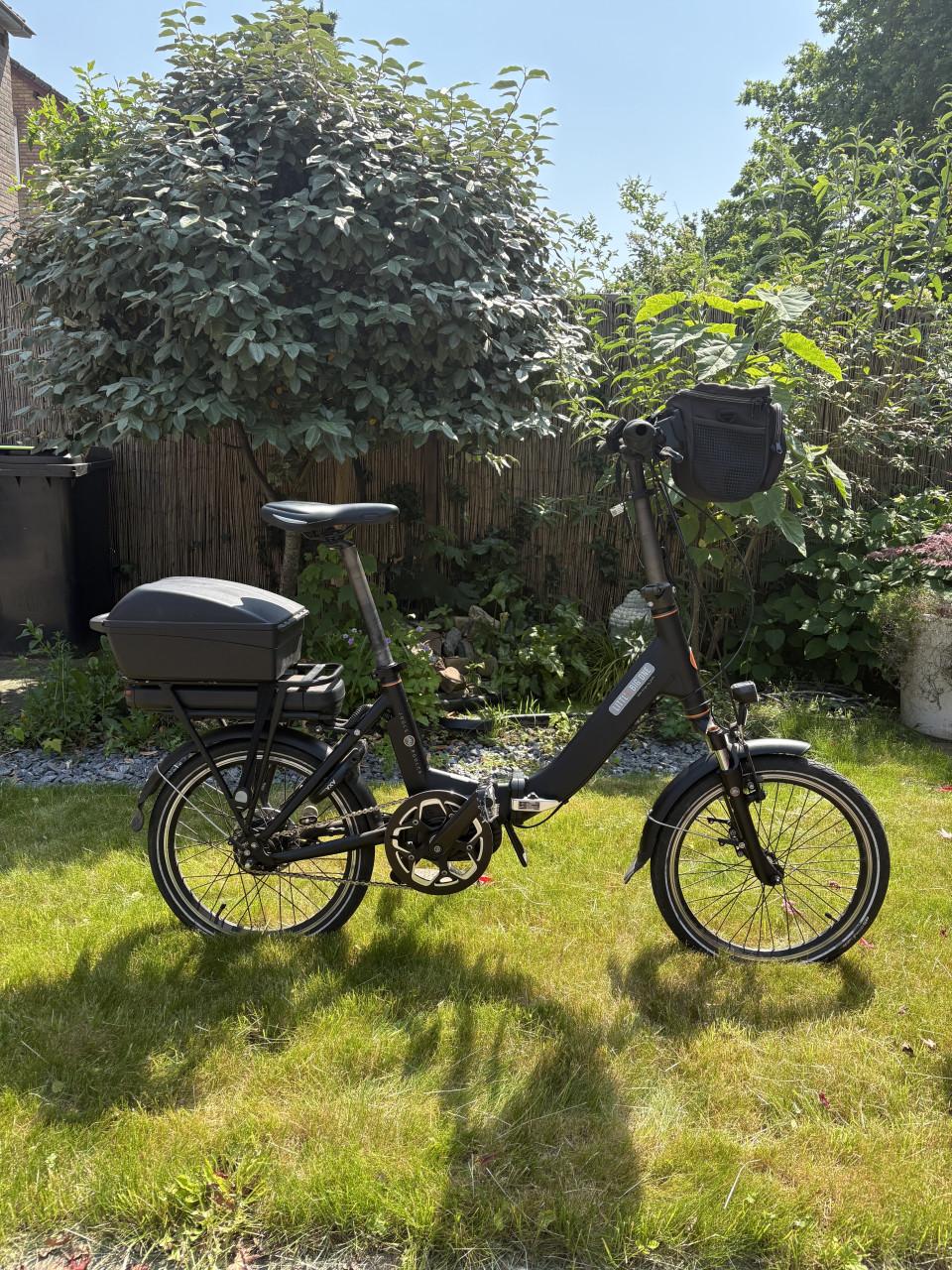 Nette Jools elektrische vouwfiets krachtige middenmotor & 8 versnellingen