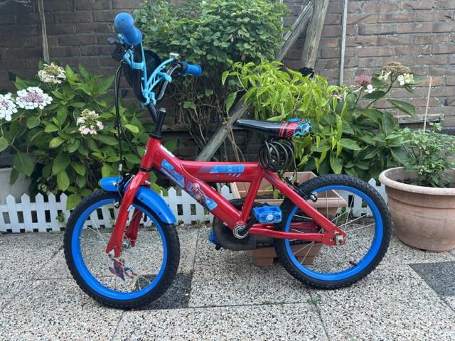 Hufty Spiderman jongensfiets