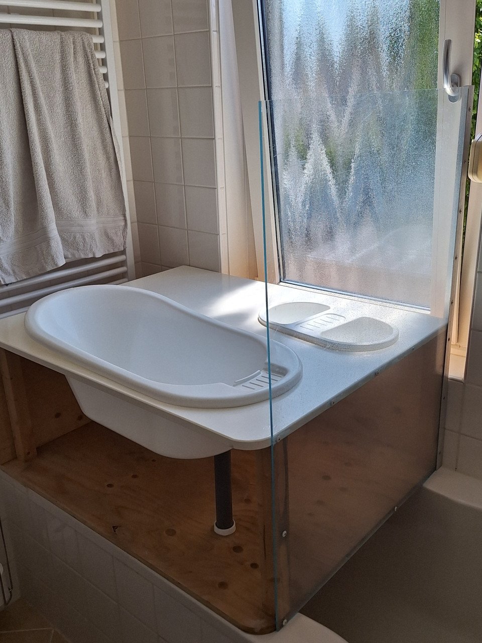 Babybad incl standaard