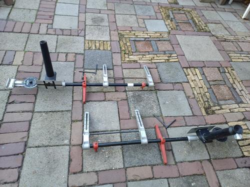 Apparatuur om wielen uit te lijnen