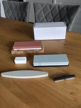 Wetstenen slijpset - Voor ultra scherpe messen 🔪    ✅KOOPJE!✅
