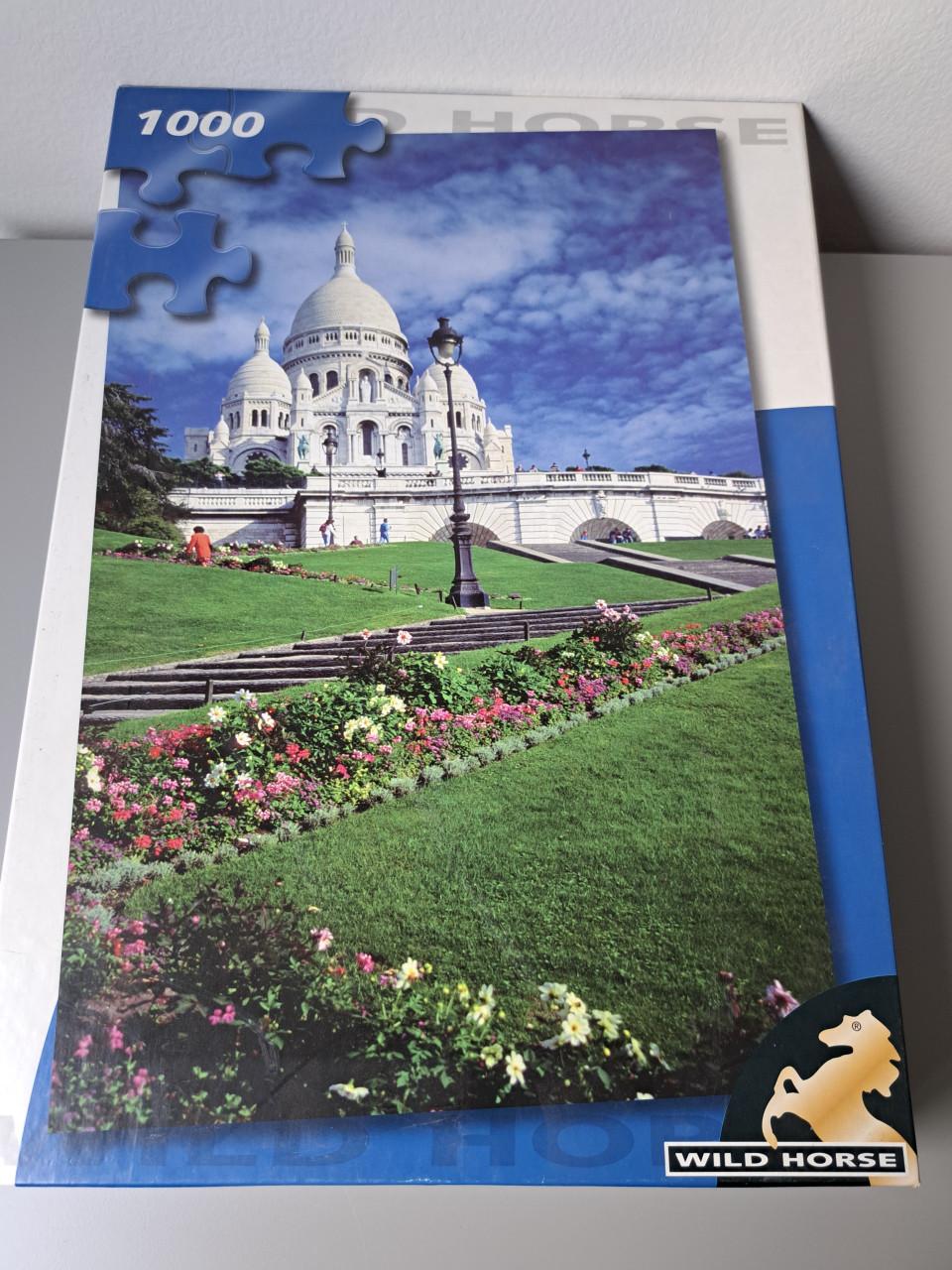 Legpuzzels van 1000 stukjes.