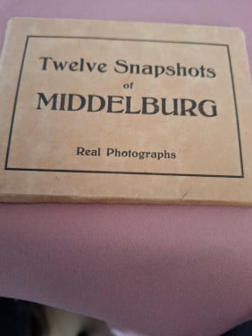 Mapje met oude kaartjes MIDDELBURG
