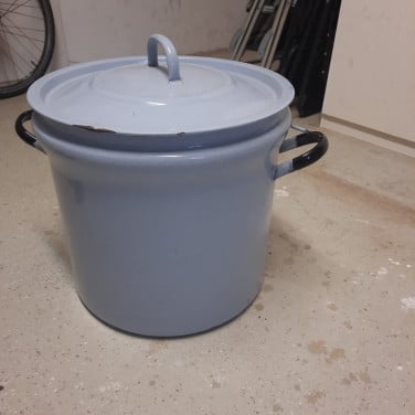 Emaille wasketel