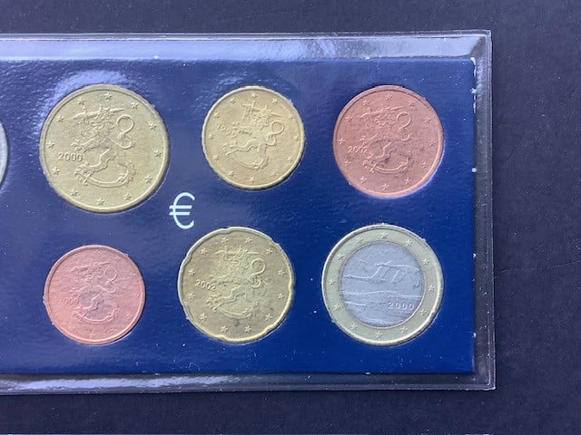 Finland euro muntset.