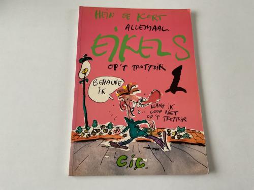 Hein de Kort.   Eikels.  Stom, stom, laat ik mijn brommer buiten staan etc.