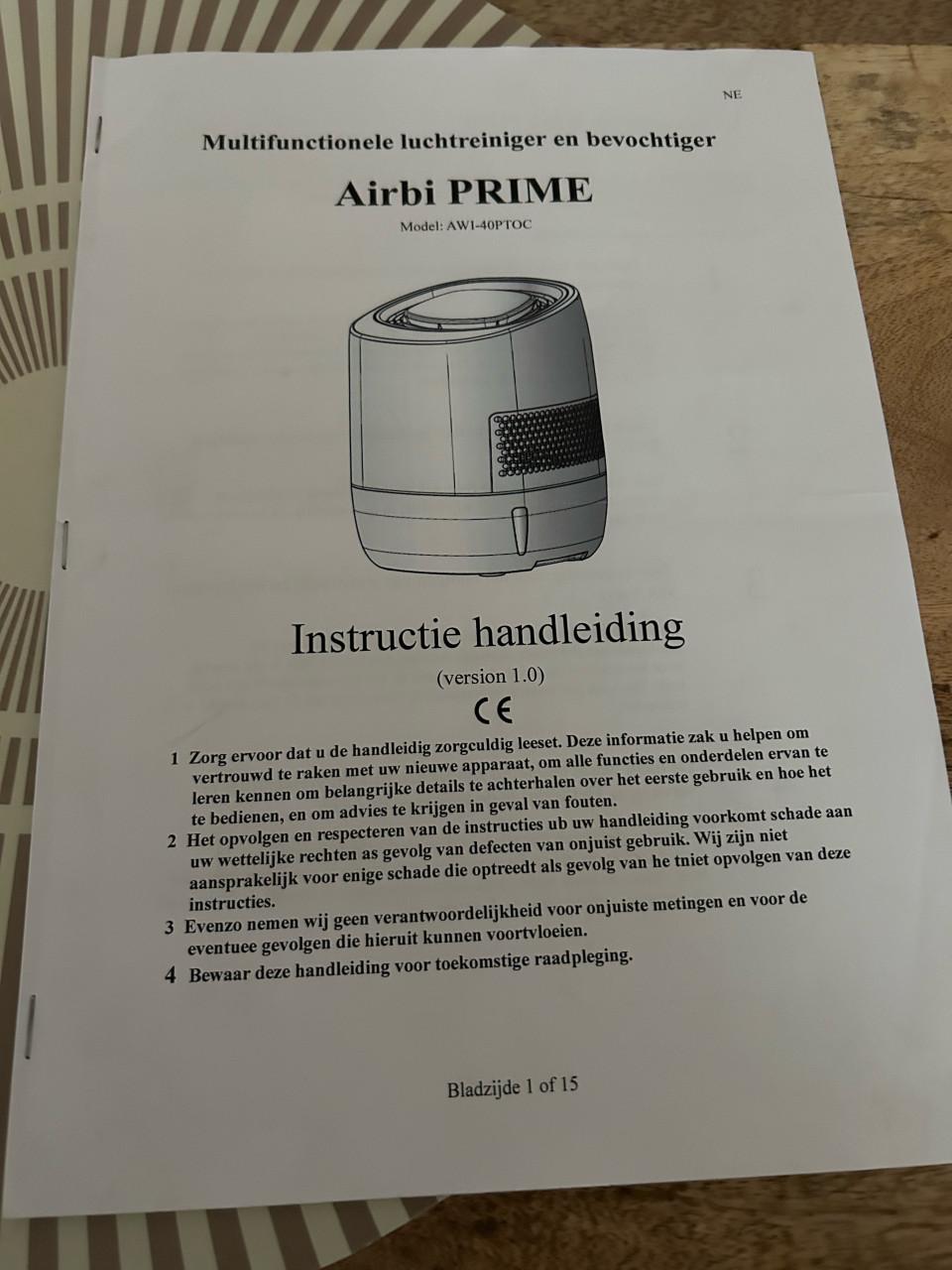 Luchtbevochtiger luchtreiniger