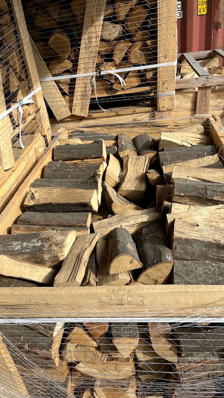 Haardhout ovengedroogd eik/beuk