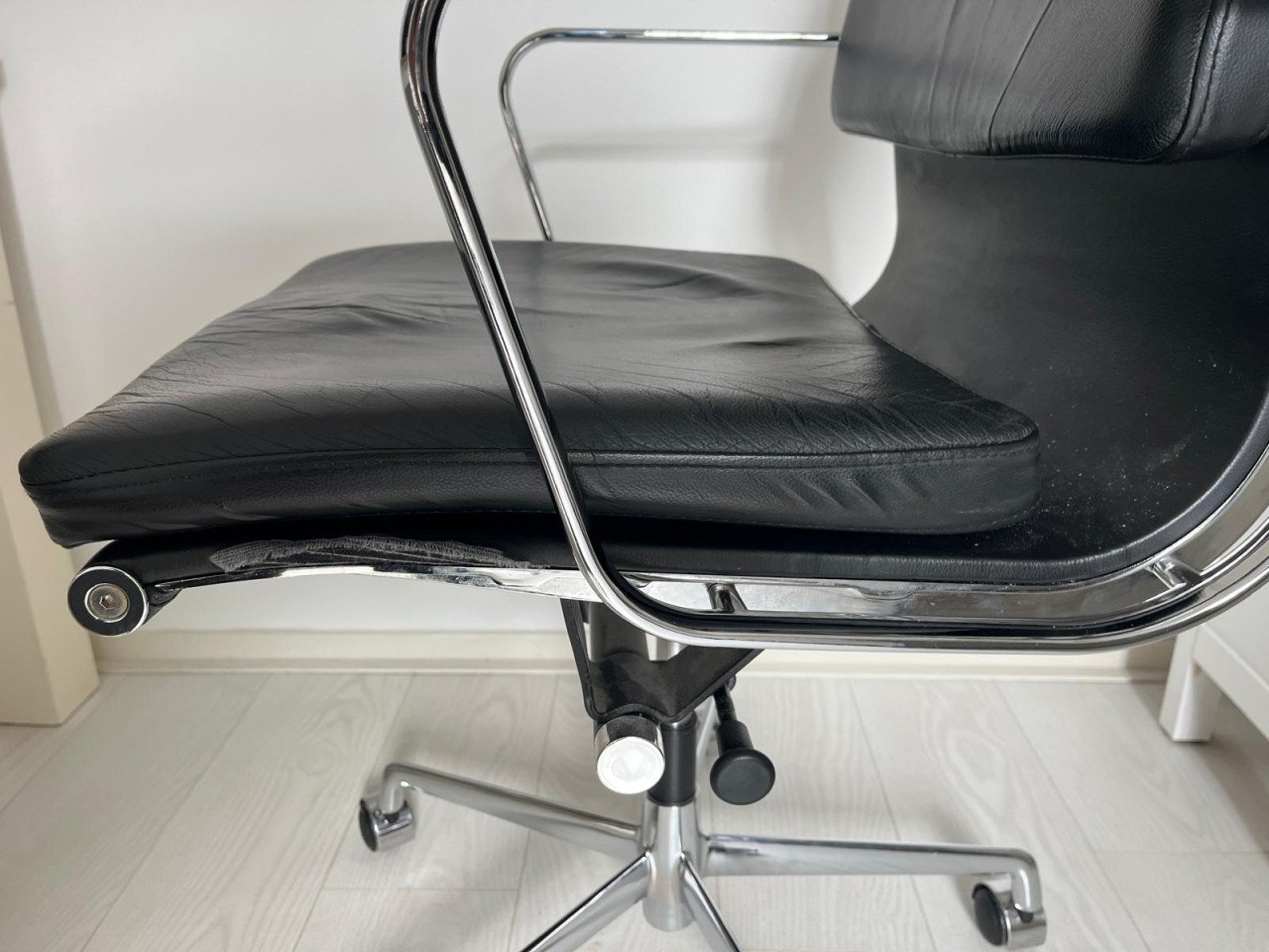 Luxe leren bureaustoel
