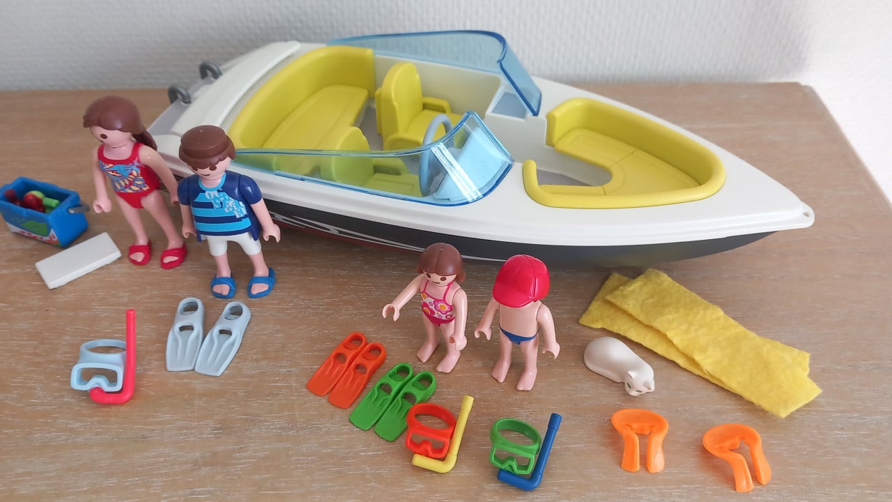 Playmobil speedboot setnr 4862