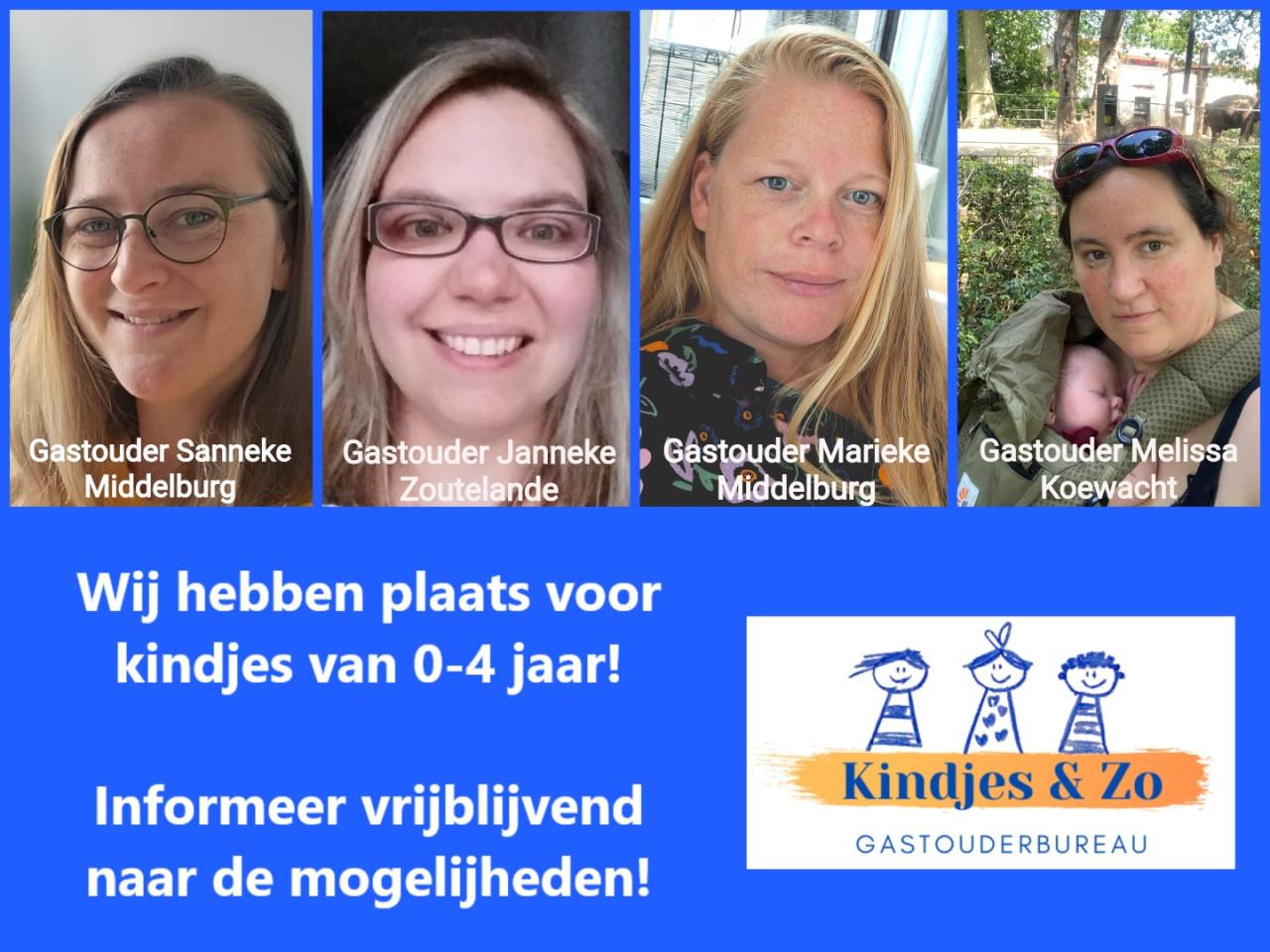 Wij hebben plaats voor kindjes van 0-4 jaar!
