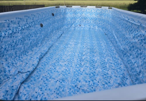 Zwembad Bestway - ovaal - L549 x B274 x H122 cm met warmtepomp.
