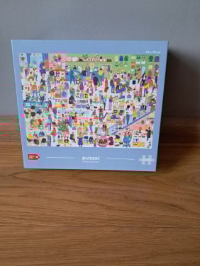 Vrolijke Hema puzzel van 1000 stukjes