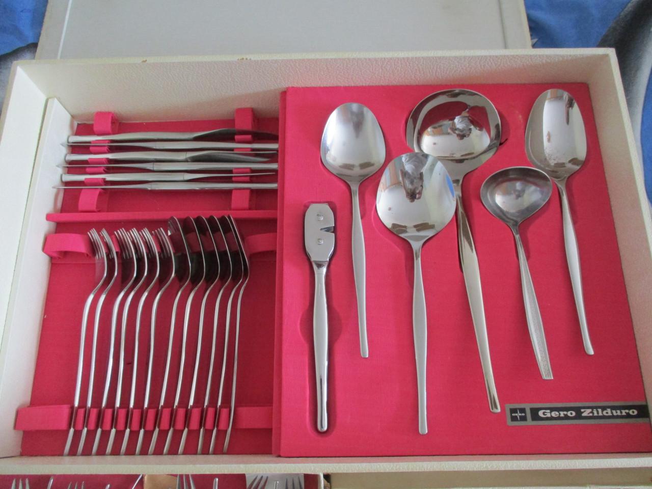 Cassette bestek zilduro