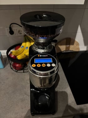 Koffiebonen maler professioneel