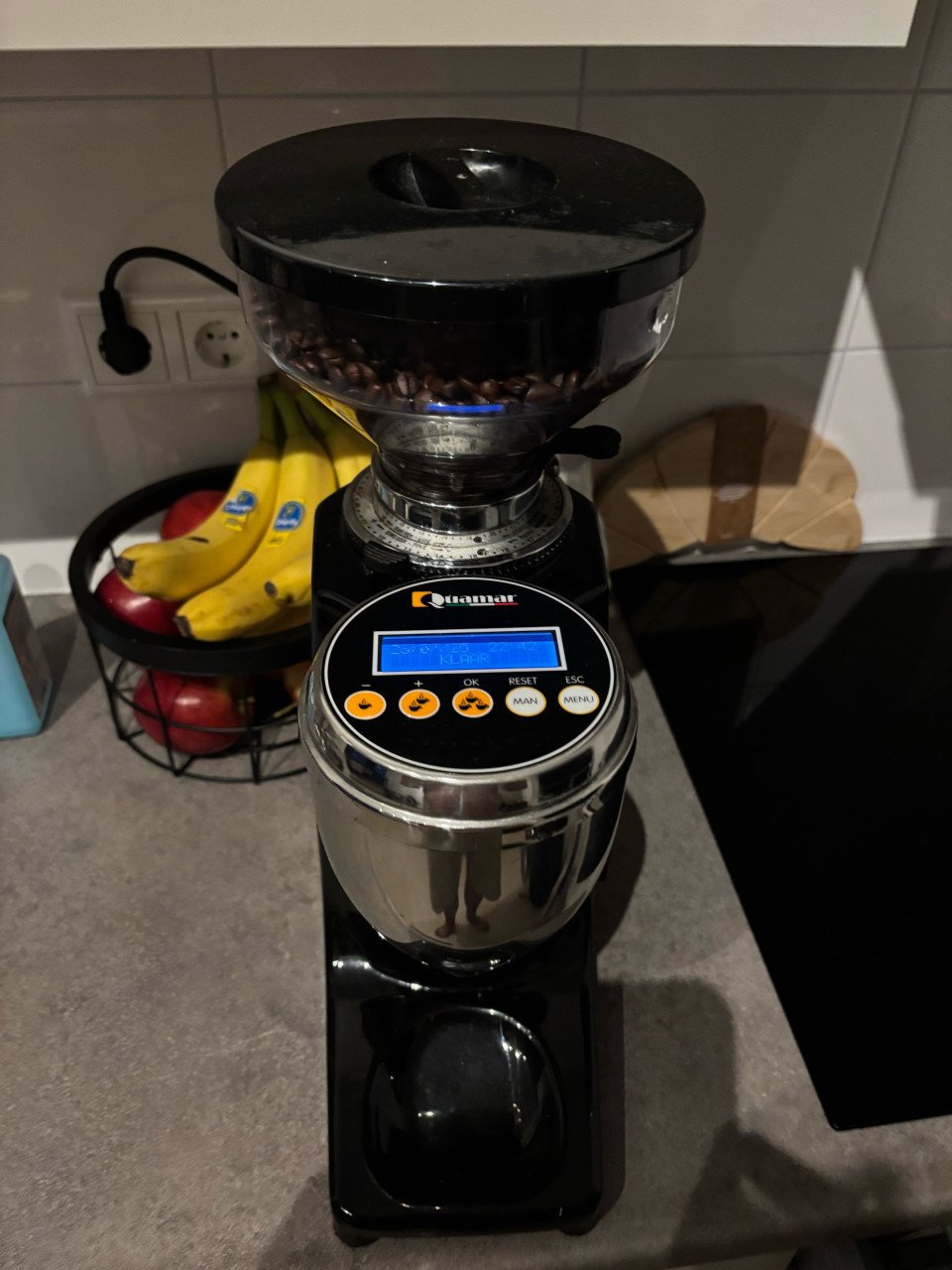 Koffiebonen maler professioneel