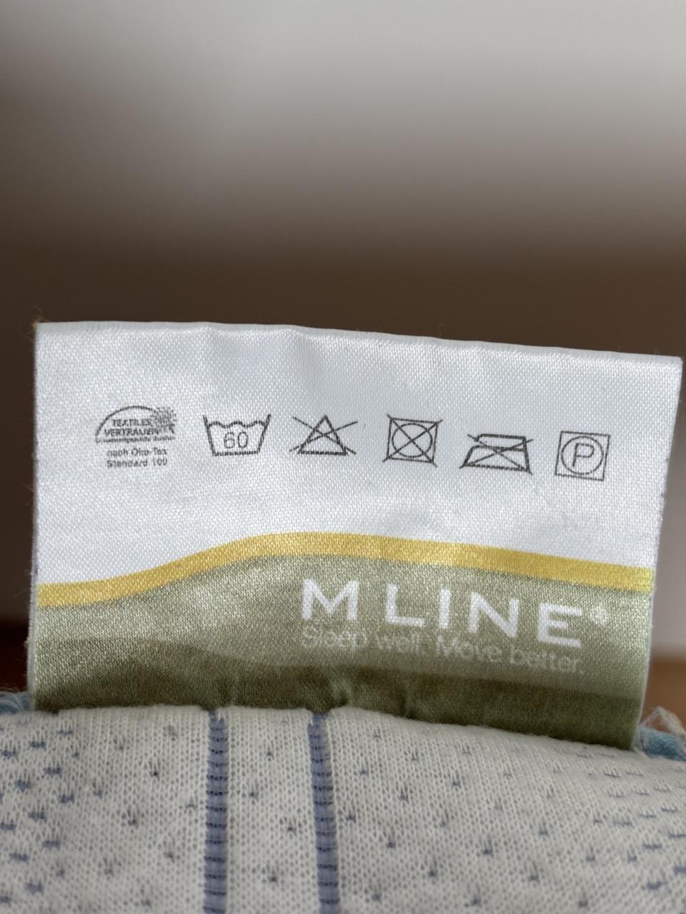 M-Line hoofdkussen 60x40 dikte aanpasbaar