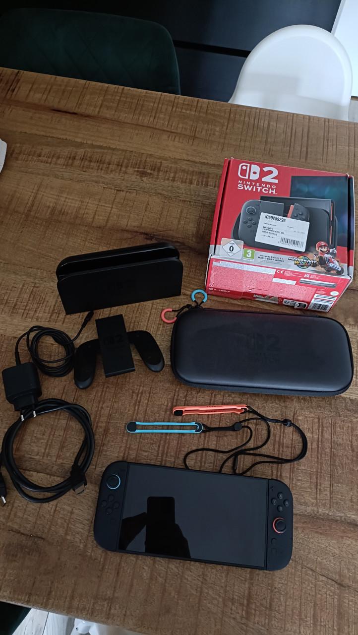 Nintendo switch 2 met garantie 4 mnd oud