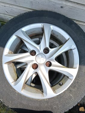 Licht metalen velgen 4stuks