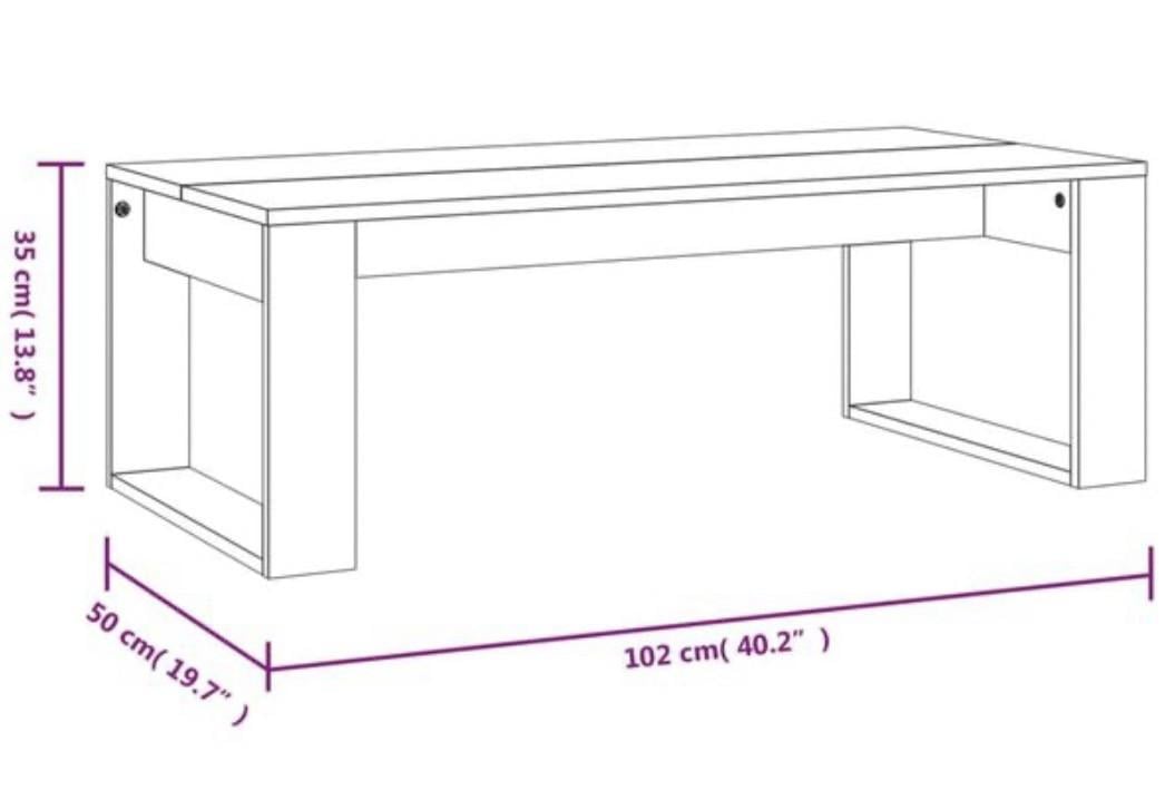 Tafel + vier kasten / 5 x nieuwe meubelen in de verpakking