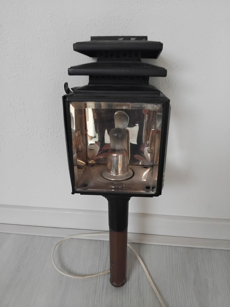Antieke lamp voor koets