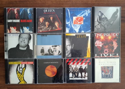 Verzameling van 166 CD's in één koop