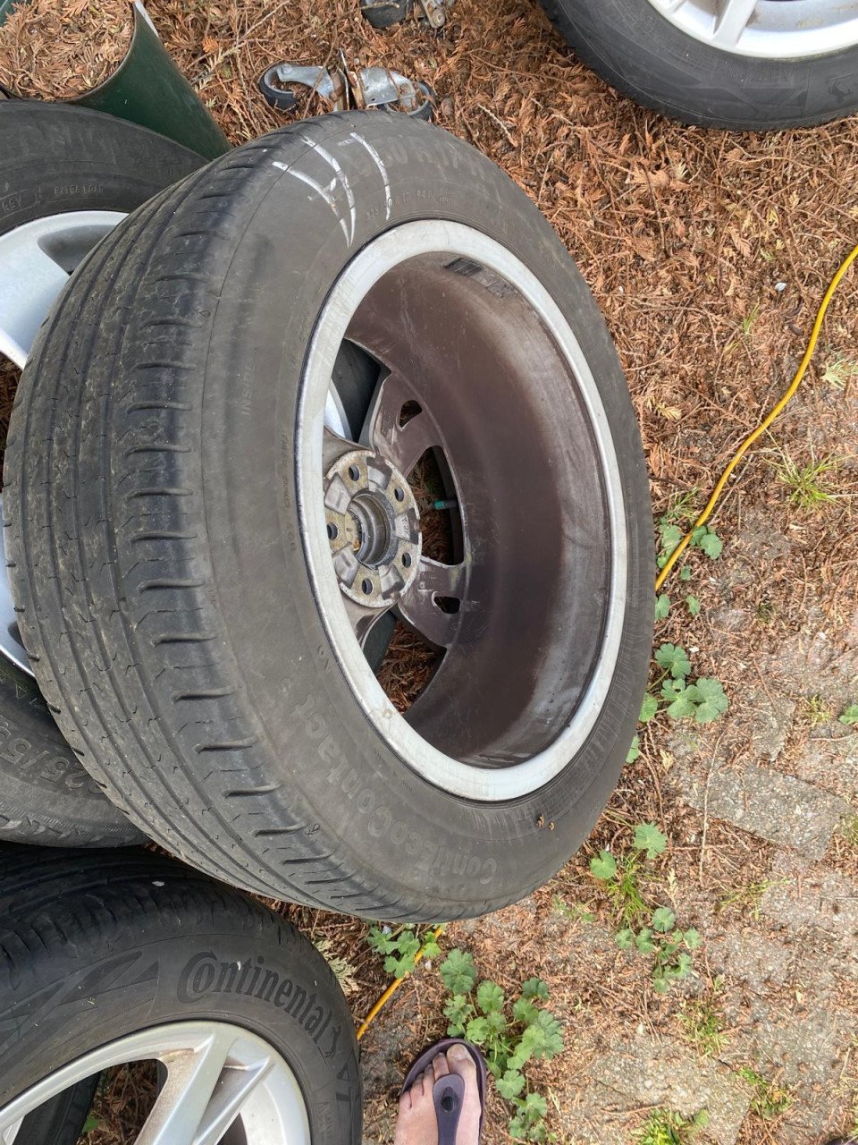 Audi velgen 17 inch met zomerbanden