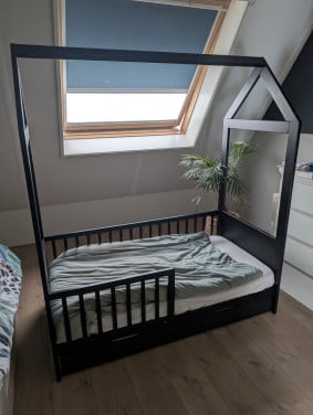 Huisjes peuterbed (incl. matras)