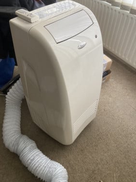 Vaatwasser, koelkast, mobiele airco