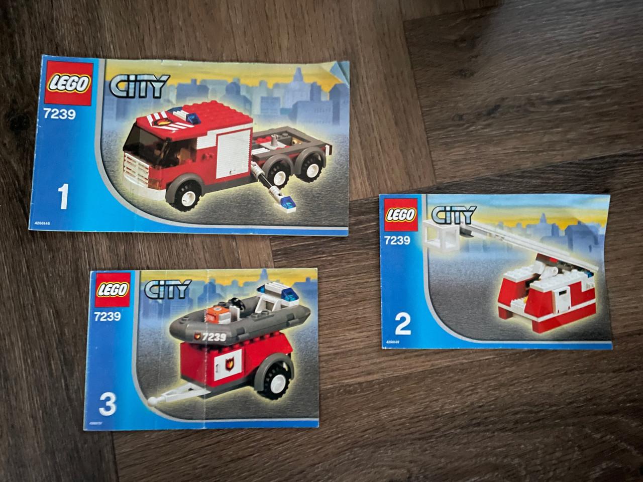 Lego City: Fire truck 7239
