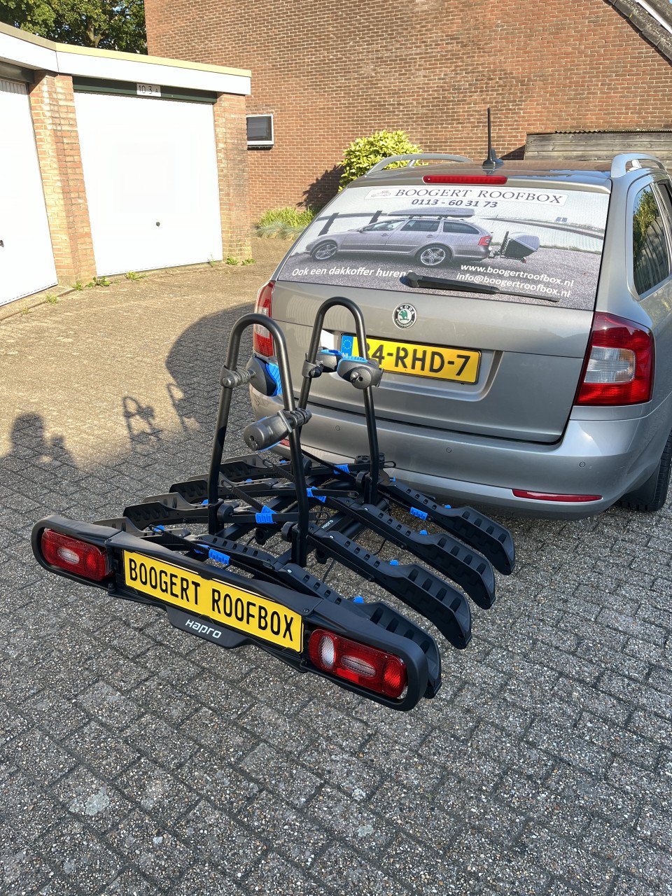Fietsendrager voor 4 fietsen te huur