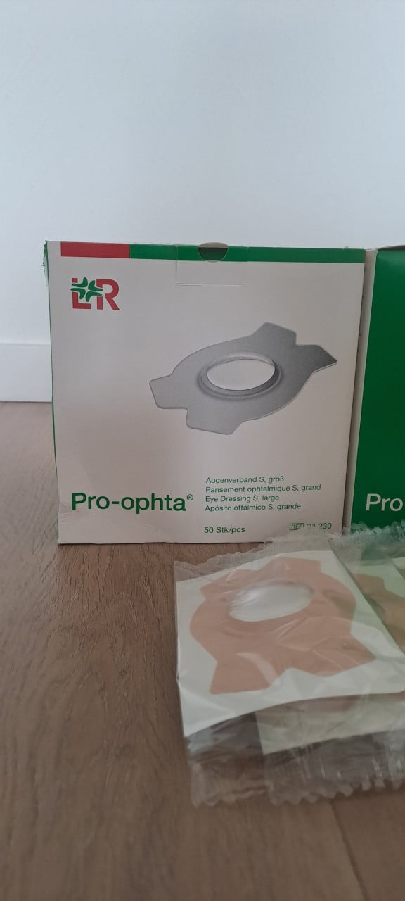 Pro-ophta oogverband / oogpleister groot