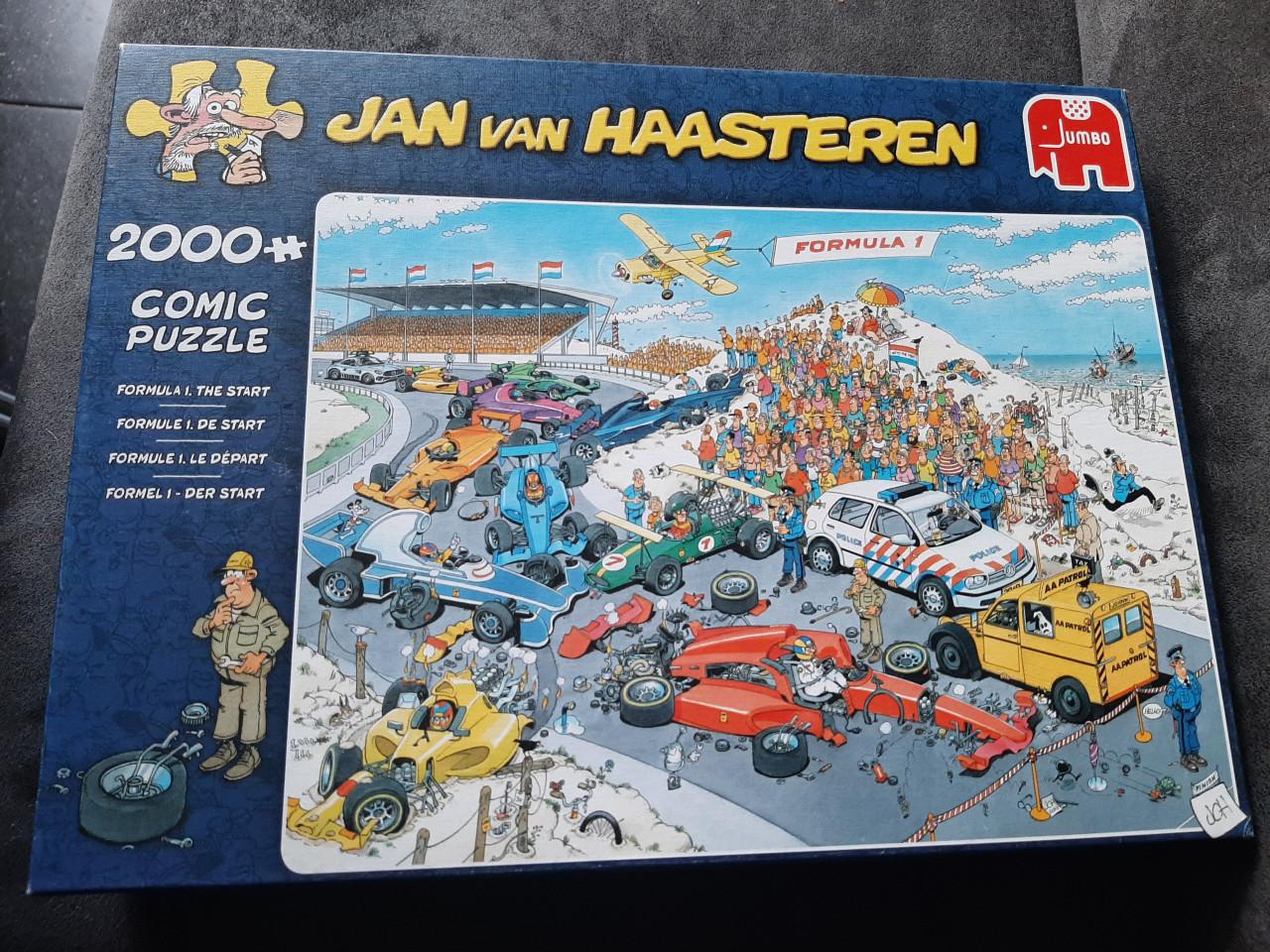 Jan van haasteren formule 1 de start 2000 stukjes
