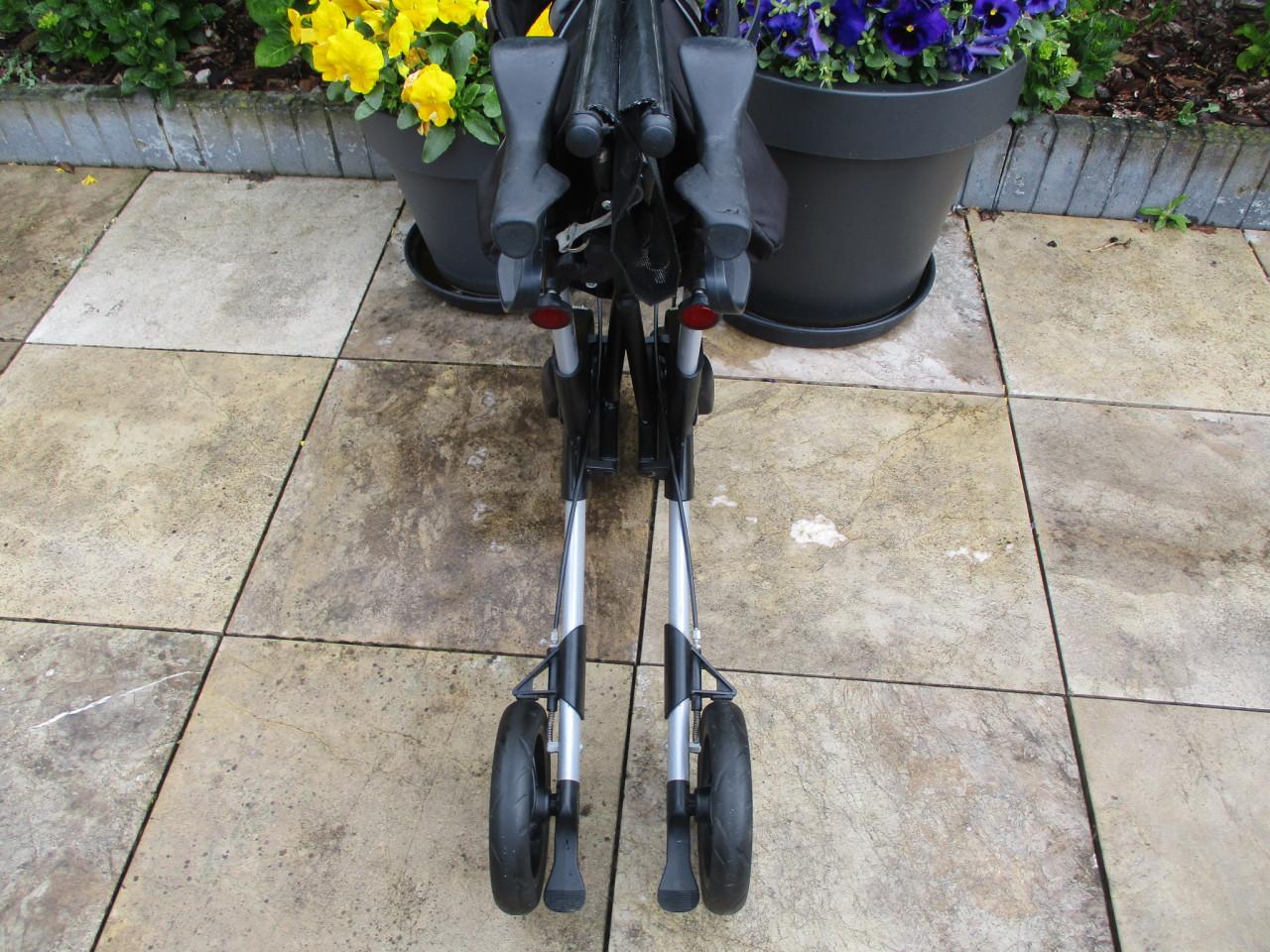 Zgan Topro Troja 2G  lichtgewicht rollator met zitje grote tas en rugsteun