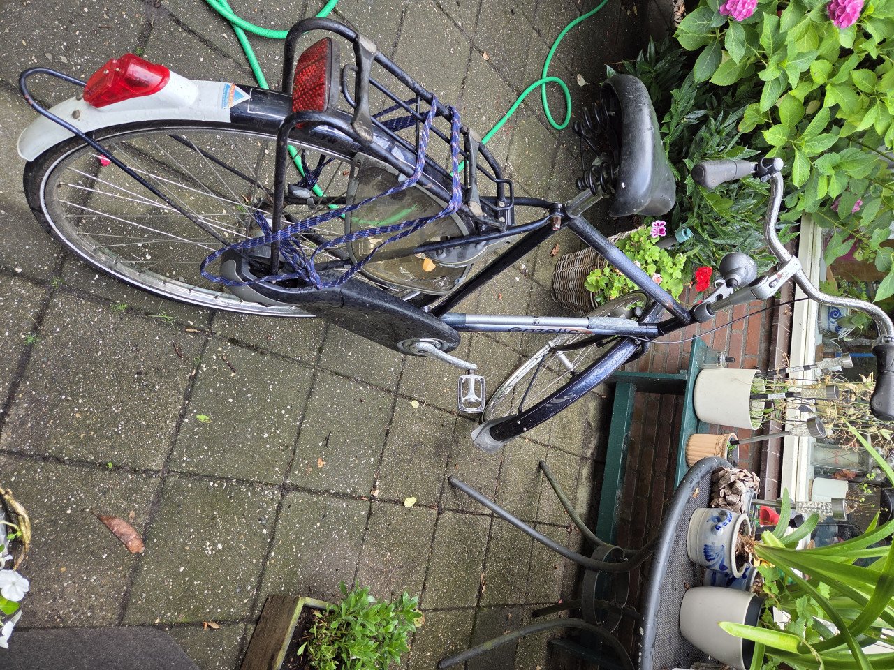Heren Fiets Gazelle Blauw