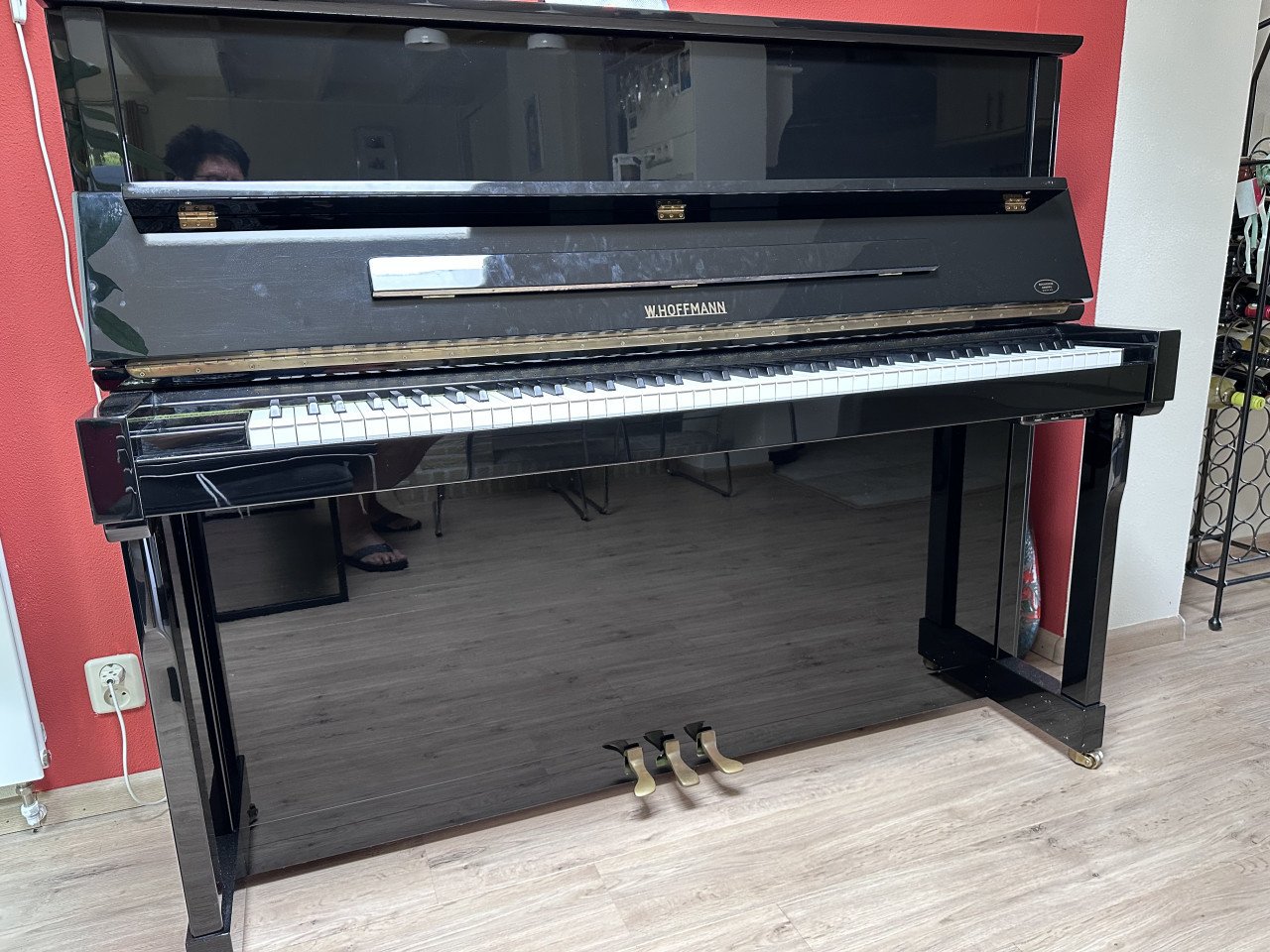 Piano merk Hoffman Made by Bechstein