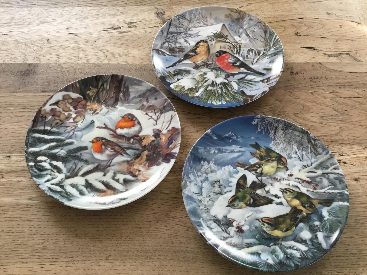 Wandbordjes Vogels Heutschenreuter